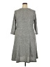 Cloud Chaser Chevron-herringbone Gray Casual Dress Size 2X - photo 2