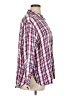 wonderly 100% Rayon Plaid Pink 3/4 Sleeve Button-Down Shirt Size XXL - photo 4