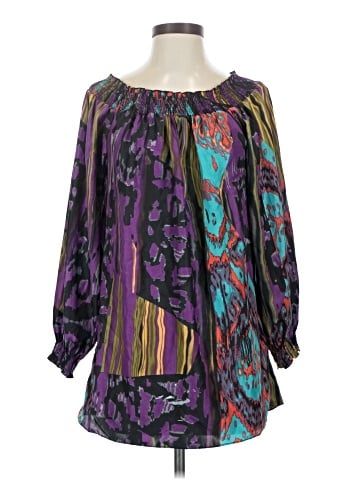 GUESS by Marciano 3/4 Sleeve Blouse (view 1)