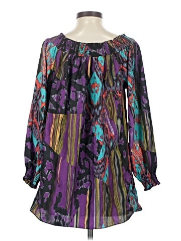 GUESS by Marciano 3/4 Sleeve Blouse (view 2)