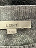 Ann Taylor LOFT Gray Pullover Sweater Size M - photo 7