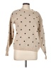 Shein Polka Dots Tan Pullover Sweater Size L - photo 1