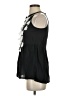 THML 100% Cotton Black Sleeveless Blouse Size XS - photo 5