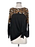 Rae Mode Black Long Sleeve Top Size S - photo 1