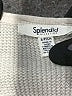 Splendid Ivory Long Sleeve Henley Size S - photo 7
