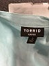 Torrid 100% Polyester Blue 3/4 Sleeve Blouse Size 3X Plus (3) - photo 7