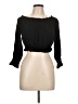 Shein Black 3/4 Sleeve Blouse Size 12 - photo 1