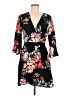Love Reign 100% Polyester Floral Black Cocktail Dress Size M - photo 1