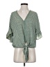 Max Studio Green 3/4 Sleeve Blouse Size S - photo 1