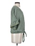 Max Studio Green 3/4 Sleeve Blouse Size S - photo 4