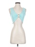 Just Quella Teal Tank Top Size 4 - photo 1