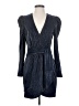 Jonathan Simkhai 100% Polyester Metallic Gray Cocktail Dress Size 4 - photo 1