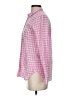 J.Crew Checkered-gingham Pink Long Sleeve Button-Down Shirt Size 4 - photo 5