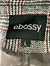 Ebossy 100% Polyester Plaid Gray Blazer Size L - photo 6