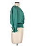Monteau Teal 3/4 Sleeve Blouse Size L - photo 4