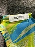 Black Bead Print Yellow Swimsuit Bottoms Size XS (estimated) - photo 3