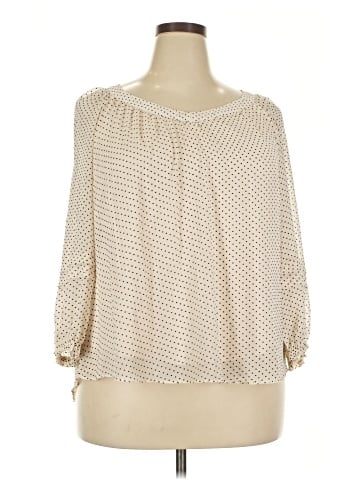 LC Lauren Conrad 3/4 Sleeve Blouse (view 1)