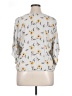 Maurices 100% Rayon Gray 3/4 Sleeve Blouse Size XL - photo 2