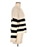 RACHEL Rachel Roy Stripes Ivory Pullover Sweater Size M - photo 4