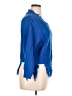 Shein Curve 100% Acrylic Blue Pullover Sweater Size 1X - photo 4