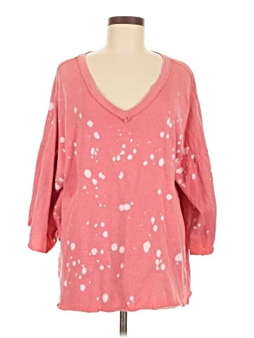 Easel 3/4 Sleeve Blouse (view 1)