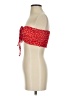 Shein 100% Polyester Red Tube Top Size 4 - photo 5