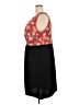 Flutter Graphic Black Cocktail Dress Size 3X - photo 5