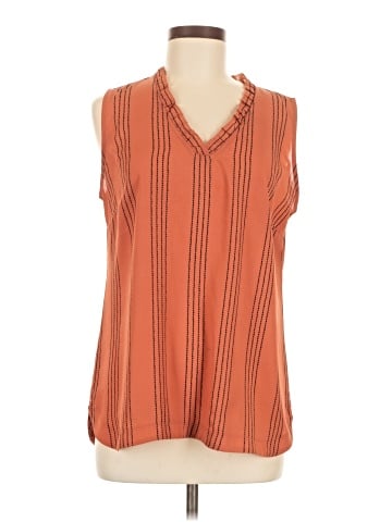 Ann Taylor Factory Sleeveless Blouse (view 1)