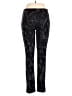 Bisou Bisou Graphic Black Active Pants Size 6 - photo 2