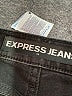 Express Jeans Hearts Black Jeans Size 0 - photo 4