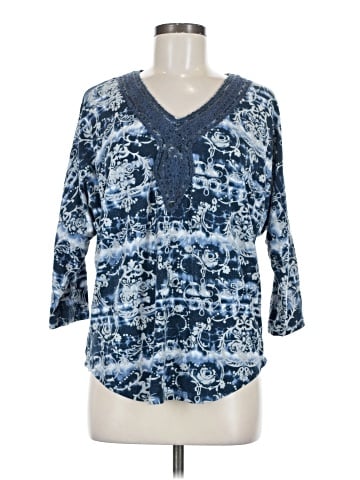 Hannah 3/4 Sleeve Blouse (view 1)