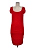 Bordeaux Solid Red Cocktail Dress Size M - photo 1