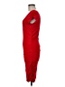 Bordeaux Solid Red Cocktail Dress Size M - photo 5