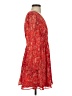 Shein 100% Polyester Paisley Red Cocktail Dress Size 4 - photo 4