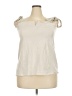 Torrid Ivory Sleeveless T-Shirt Size 4X Plus (4) - photo 1