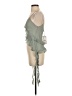 Zara 100% Polyester Green Sleeveless Blouse Size S - photo 5