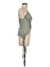 Zara 100% Polyester Green Sleeveless Blouse Size S - photo 4