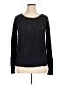 J.Crew Collection 100% Merino Wool Blue Black Wool Pullover Sweater Size XL - photo 1