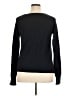J.Crew Collection 100% Merino Wool Blue Black Wool Pullover Sweater Size XL - photo 2