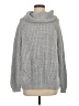 Harper Heritage 100% Acrylic Gray Turtleneck Sweater Size S - photo 1