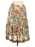 Max Mara Paisley Tan Casual Skirt Size 8 - photo 1