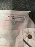 Waverly Grey Stripes Ivory Shorts Size 4 - photo 3