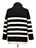 Nine West Stripes Black Turtleneck Sweater Size XL - photo 2