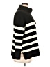 Nine West Stripes Black Turtleneck Sweater Size XL - photo 4