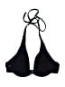 South Beach Solid Black Swimsuit Top Size 12 - photo 2