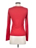 Shein Red Long Sleeve Henley Size S - photo 2