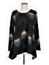 Allie & Rob Black Long Sleeve Top Size M - photo 1