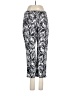 Apt. 9 Paisley Silver Casual Pants Size 4 - photo 1