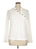 Unbranded 100% Polyester Ivory Long Sleeve Blouse Size XL - photo 1