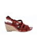 Clarks Red Burgundy Wedges Size 11 - photo 1
